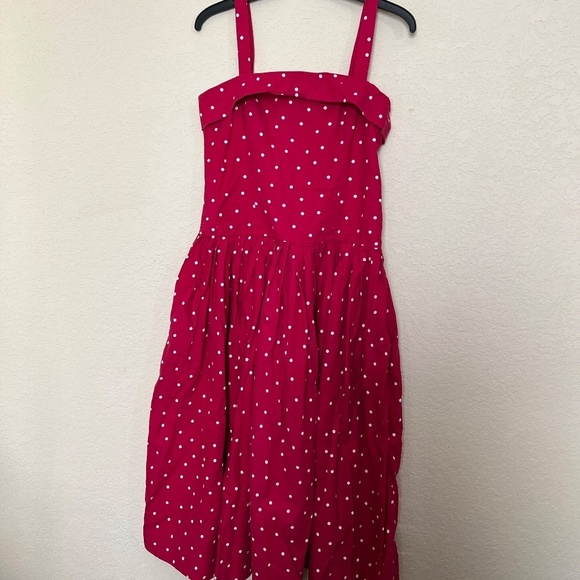 Laura Ashley Polka Dot Dress - Picture 2 of 8
